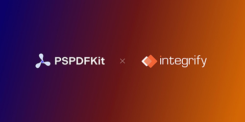 PSPDFKit and Integrify